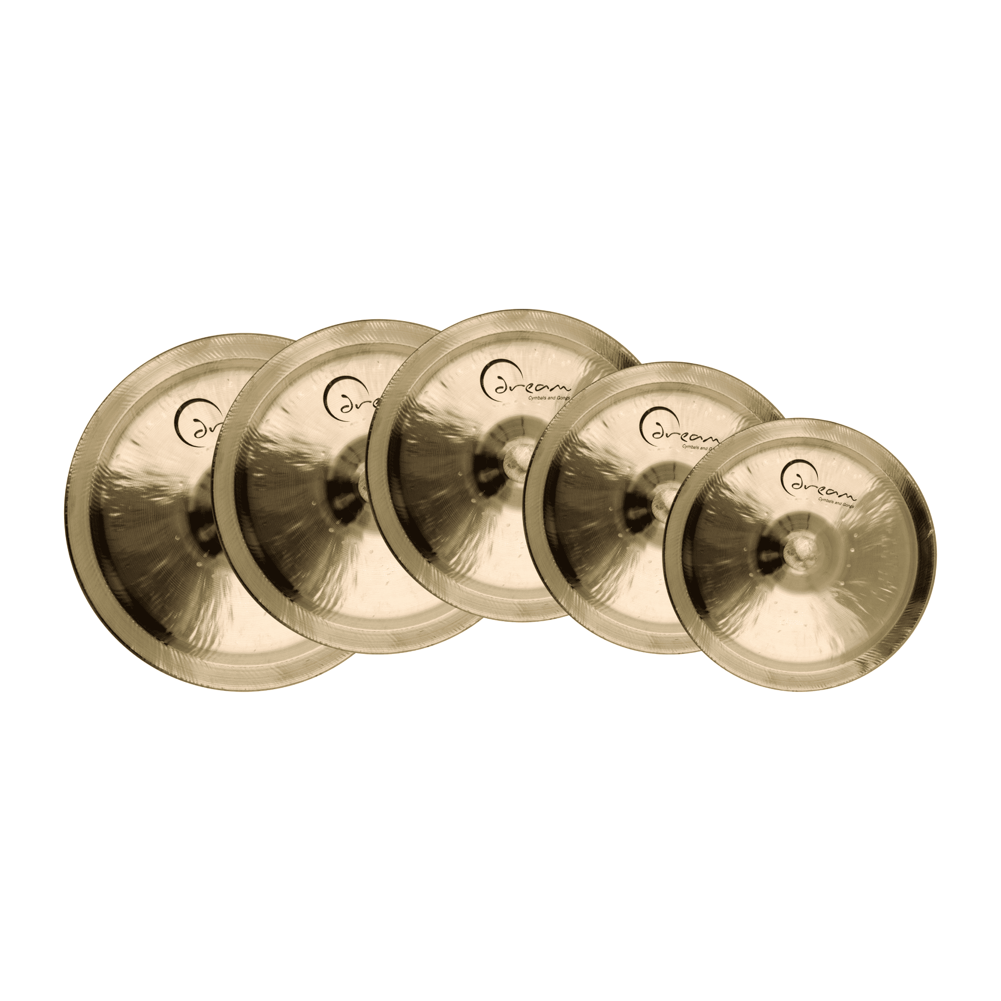 Dream Cymbals Tuned Mbao Nipple Gongs C4 Pentatonic Set